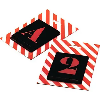 Kovová šablona Abeceda versálka, 26 písmen, výška 90mm, 11090 PRAMARK