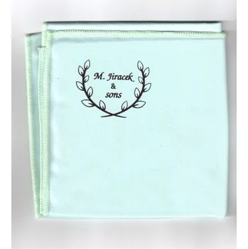 Příslušenství pro dechový nástroj Čistící utěrka pro lakované nástroje M.Jiracek & sons, menší provedení