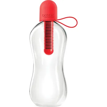 Láhev Bobble Carry Cap Medium 550 ml Red