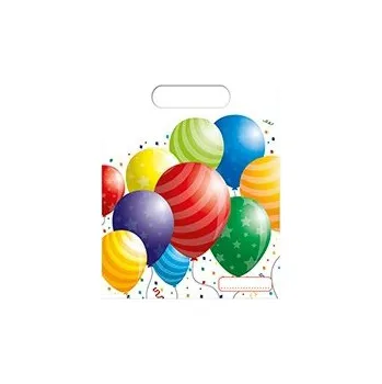 Dárková taška BALLOONS CELEBRATION dárkové tašky 6 ks