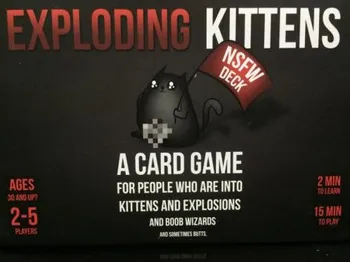 Desková hra Mathew Inman Exploding Kittens: NSFW Deck