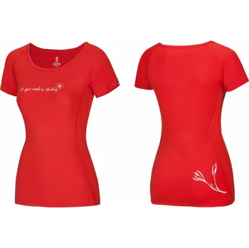 Dámské tričko OCUN Bamboo women flame red