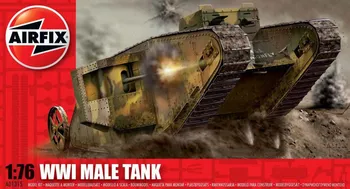 Plastikový model Airfix WWI 'Male' Tank 1:76