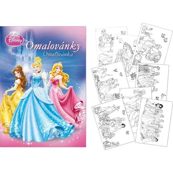 omalovánky MFP Disney Princess A4 omalovánky 