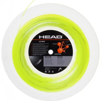 Struna na výplet tenisové rakety Head Lynx žlutá 200 m