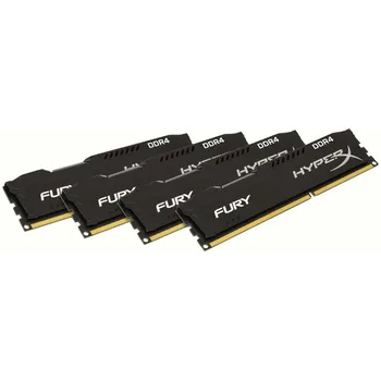 Operační paměť Recenze Kingston HyperX Fury Black 32 GB (4x 8 GB) DDR4 2400 MHz (HX424C15FB2K4/32)