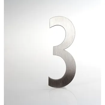 Domovní číslo popisné Nerez LUCIDA - číslo "3"