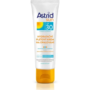 Přípravek na opalování Astrid Sun hydratační pleťový krém na opalování 75 ml SPF 30