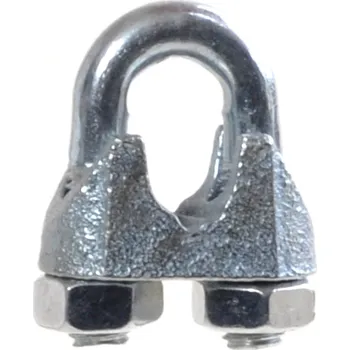 Lano Svorka lanová třmen Zn DIN 741 - 13mm 1/2"