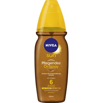 Přípravek na opalování Nivea Sun Tanning Oil Spray SPF 6