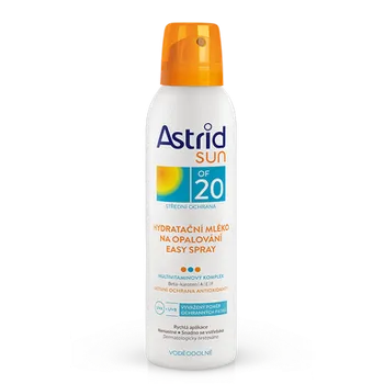 Přípravek na opalování Astrid Sun Easy spray SPF 20 150 ml