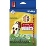 Lyra Pastelky Groove slim 36 ks s…