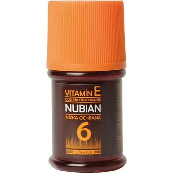 Přípravek na opalování Nubian Olej na opalování SPF 6 60 ml