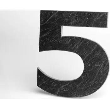 Domovní cedule Domovní číslo popisné Břidlice LILY - č. 5