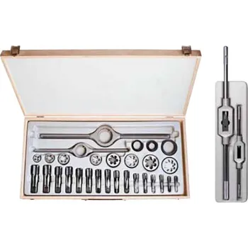 Závitořezný nástroj Sada závitníků a oček G 1-II NO Bučovice