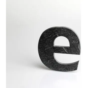 Domovní cedule Domovní číslo popisné Břidlice LILY - písmeno "e"