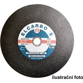 Řezný kotouč Kotouč řezný kámen/litina Carborundum Electrite - 400x3.5x80mm