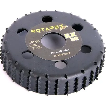 Rašple rotační RX frézovací 90mm Rotarex