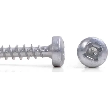 Vrut Vrut UniQuadrex ZnB, půlkulatá hlava - 5.0x50