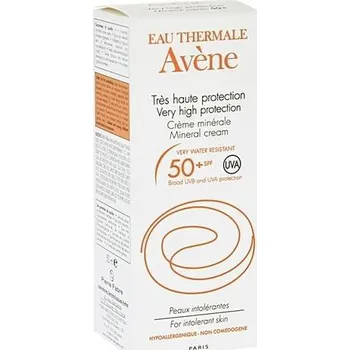 Přípravek na opalování Avéne Creme minerale SPF 50+ 50 ml