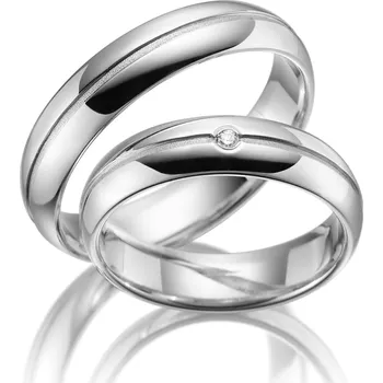 Prsten Stříbrné snubní prsteny SI-16