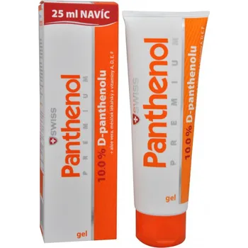 Přípravek po opalování Recenze SWISS Panthenol Premium gel 10% 125 ml