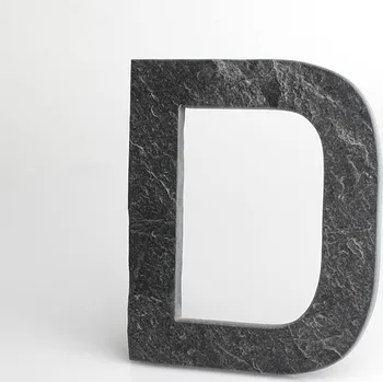 Domovní cedule Domovní číslo popisné Břidlice EUROMODE - písmeno "D"