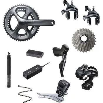 Sada komponentů pro jízdní kolo Shimano Ultegra Di2 6870 50-34, 12-25, 172,5 mm