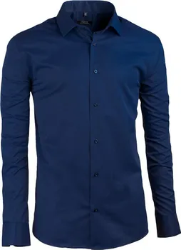 Pánská košile Assante 20607 prodloužená modrá