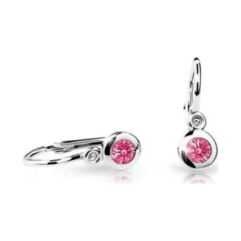 Náušnice Dětské náušnice AU 585/1000 CUTIE C1537-10-30-X-2