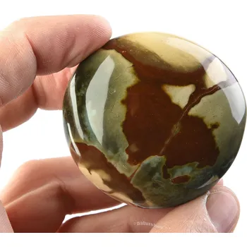 Přírodní kámen Jaspis pestrý troml (Madagaskar) 113g