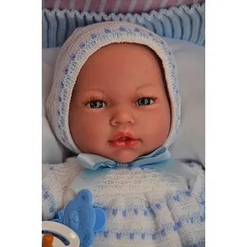 Panenka Chlapeček Samuel na dečce od firmy Guca (Realistické miminko ze Španělska)