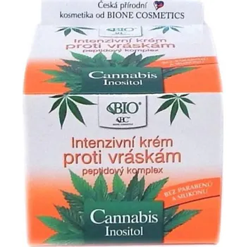 Pleťový krém Bione Cosmetics Cannabis intenzivní krém proti vráskám 51 ml