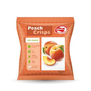Sušené ovoce Crispy Natural Sušená broskev 15 g