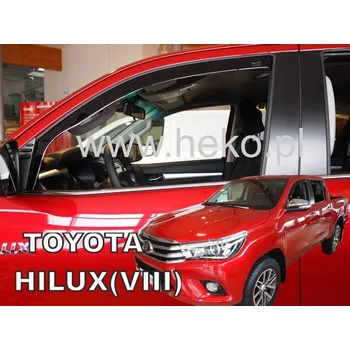 Plexi ofuk oken HEKO Ofuky oken - Toyota Hilux 4D r.v. 2016, přední