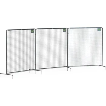 Badmintonová síť Zachytávací síť míčů Backstop 900 Síť za fotbalovou branku pro překopnuté míče, široká 9 metrů