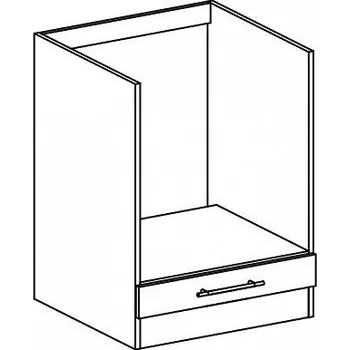 Kuchyňská skříňka Tempo Kondela FABIANA S 60SZ2 dub sonoma/bílá