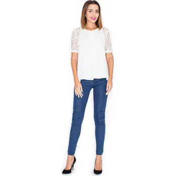 Dámská halenka Dámská halenka Katrus K328 smetanová S