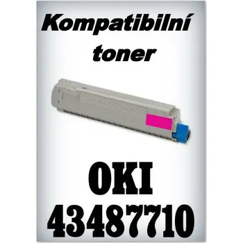Kompatibilní toner OKI 43487710 - magenta