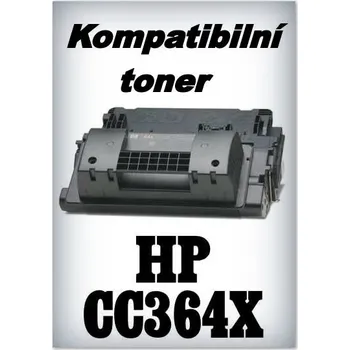Kompatibilní toner HP CC364X - black