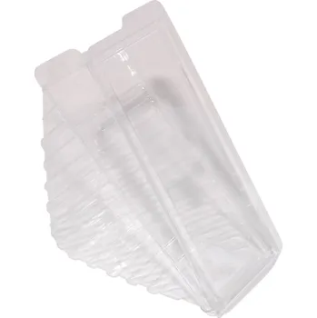 Jednorázové nádobí Box na 5-vrstvý sendvič s víčkem (PS) 180x88x86mm 1ks