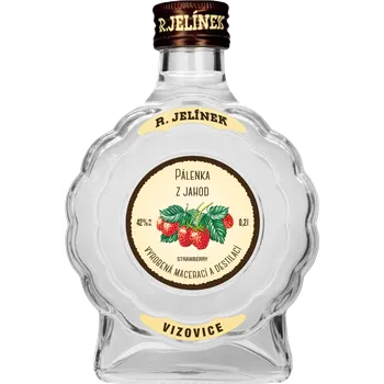 Pálenka R. Jelínek Jahodovice 42% 0,2 l