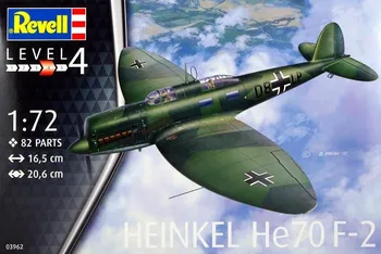Plastikový model Revell 03962 Henschel He70 F-2 1:72