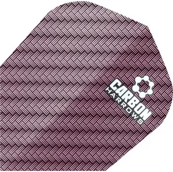 Příslušenství pro šipky Letky Carbon | Harrows Barva: Růžová