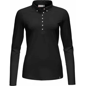 Dámské tričko Dámské softkompresní triko Kjus Scotscraig Polo, černé 34