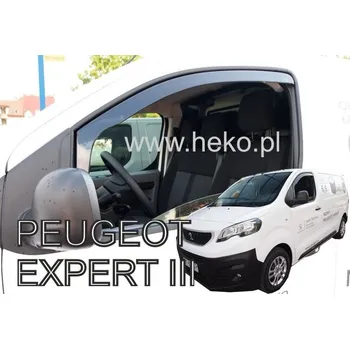 Plexi ofuk oken HEKO Ofuky oken - Peugeot Expert 2D r.v. 2016, přední