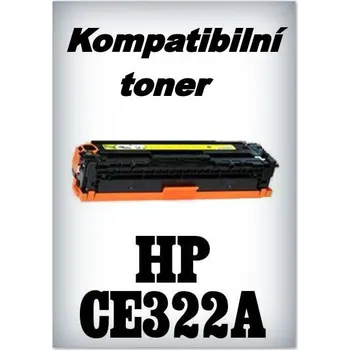 Kompatibilní toner HP CE322A - yellow