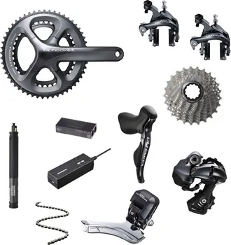 Sada komponentů pro jízdní kolo Shimano Ultegra Di2 6870 50-34, 11-25, 172,5 mm
