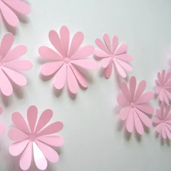 Samolepící dekorace Krásná dekorace nejen na zeď kytičky - růžové