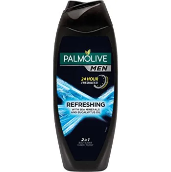 Sprchový gel Palmolive For Men Refreshing 2 In 1 Body & Hair Shower Shampoo